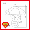 Descensor figura 8 de aluminio forjado A232